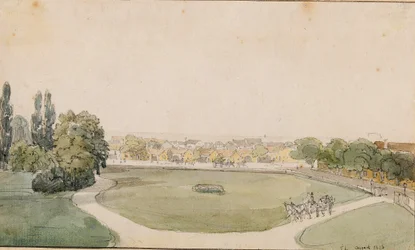 Le jardin supérieur du château de Godollo